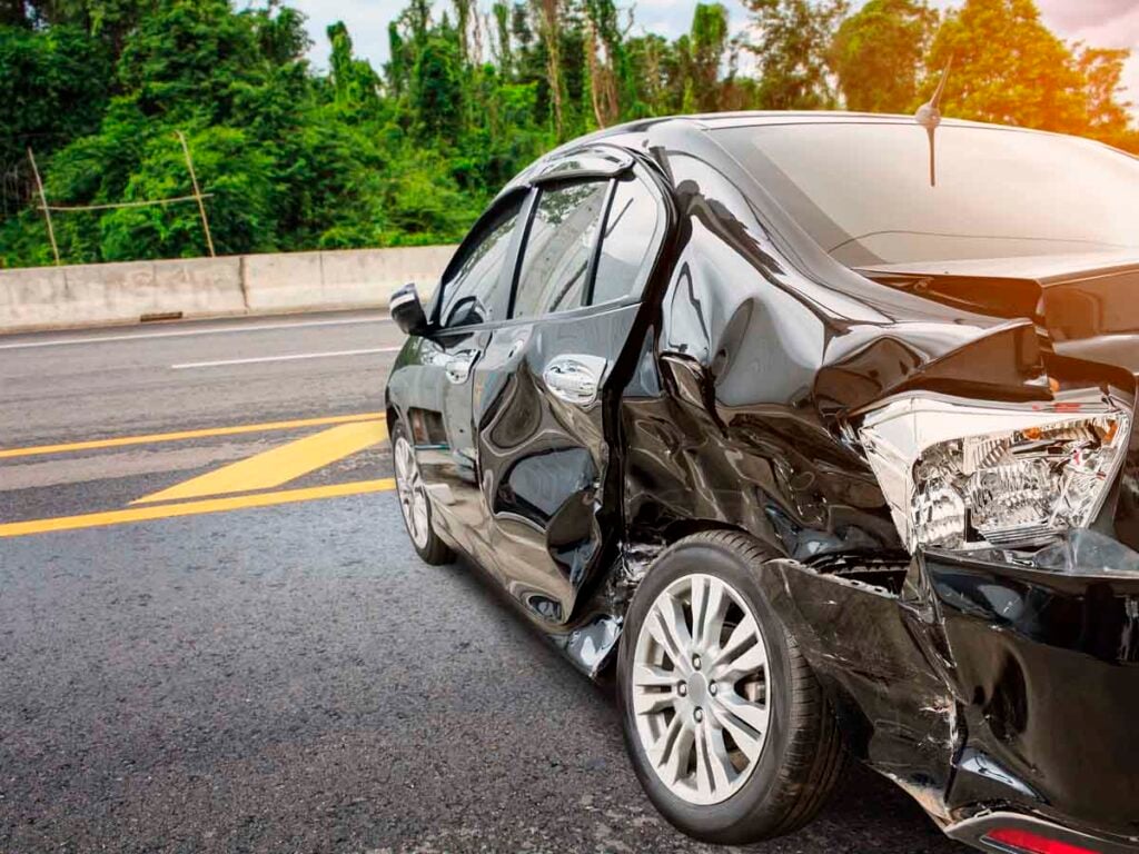 Wrong-way driver causes crash before driving into bayou